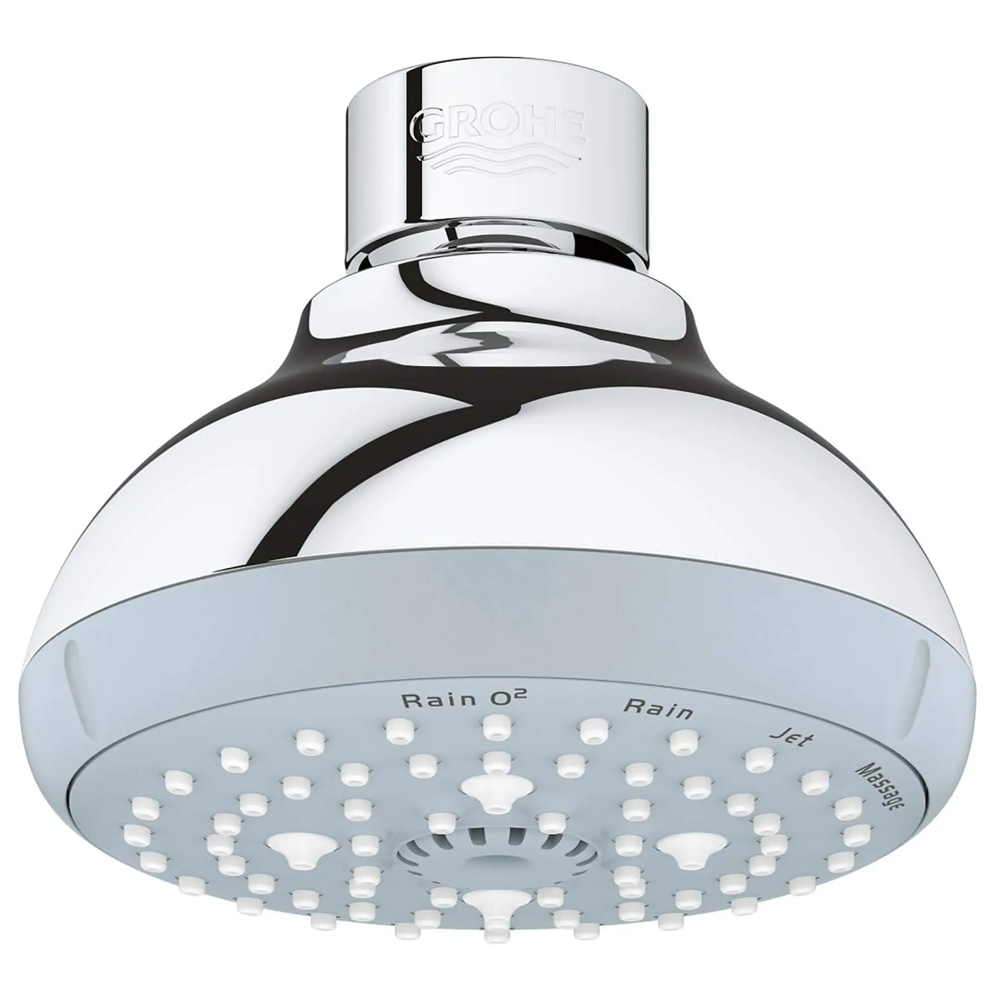100 Shower Head, 4" - 4 Sprays, 9.5 L/min (2.5 gpm)